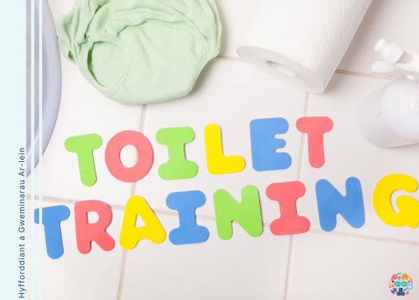 Picture says "Toilet Training"