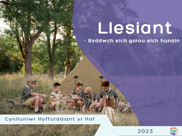 Llesiant - Byddwch eich gorau eich hunain