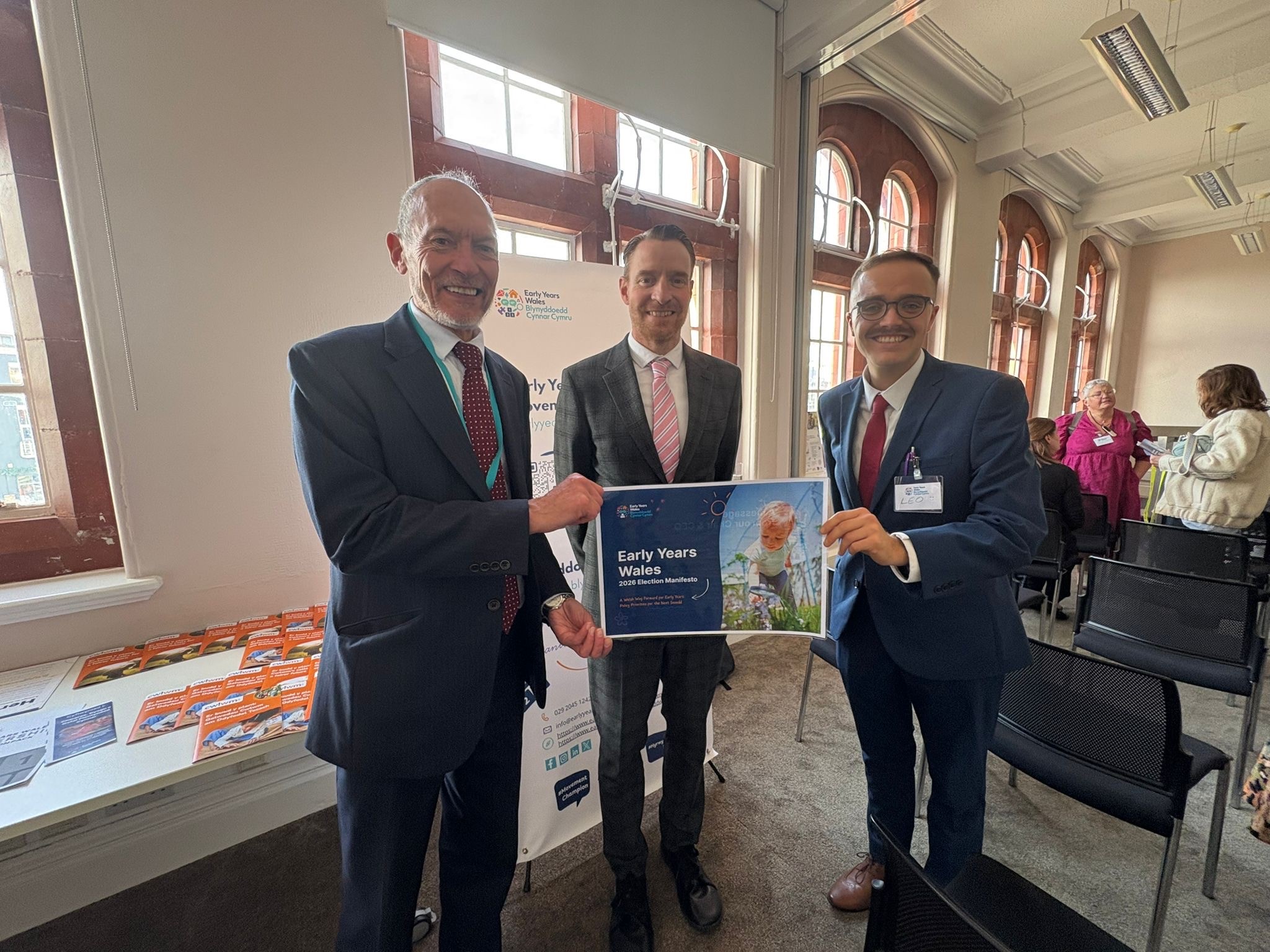Photo of David Goodger, Leo Holmes and John Griffiths