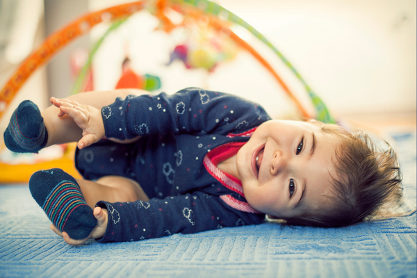 Baby rolling