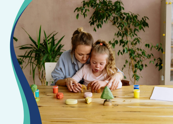 How to have difficult conversations Child and adult playing