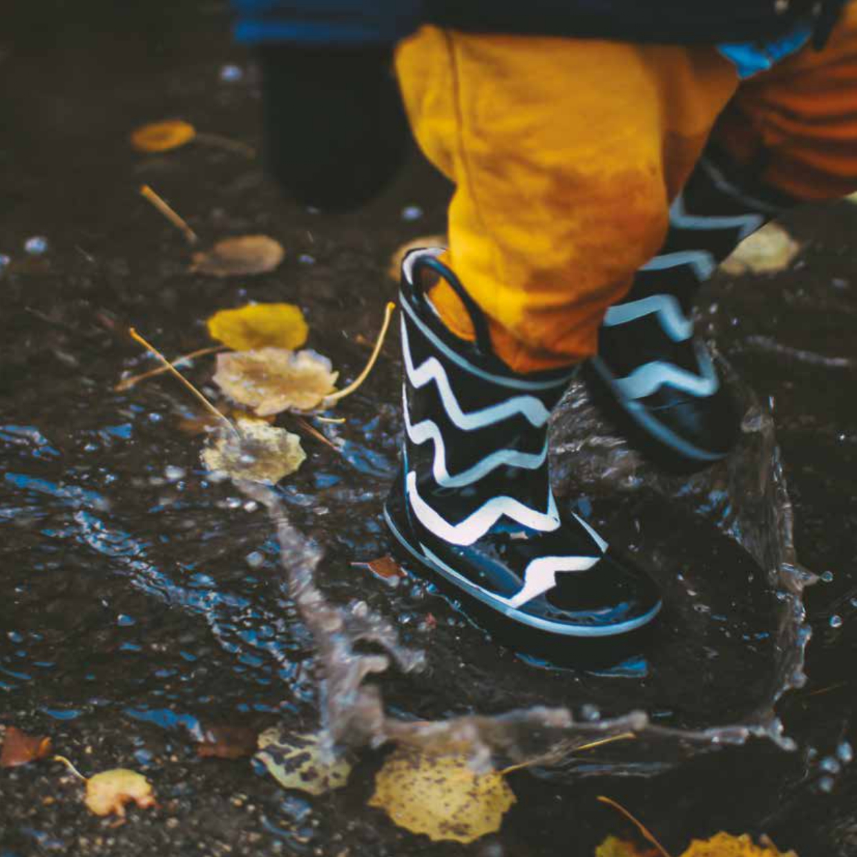 the joy of puddle jumping