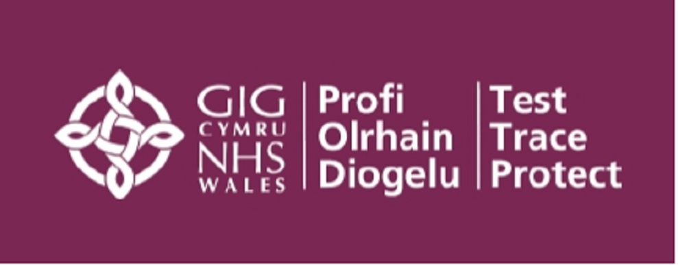 Public Health Wales Test Trace protect logo