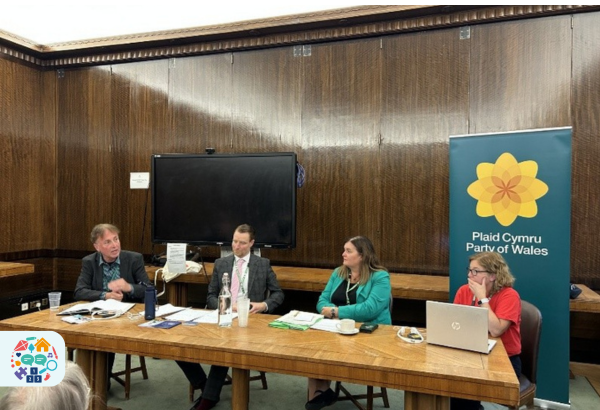 Panel at the Plaid Cymru Event