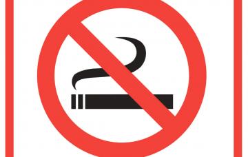 Smoke-free law: downloadable No Smoking sign