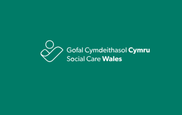 Social Care Wales logo