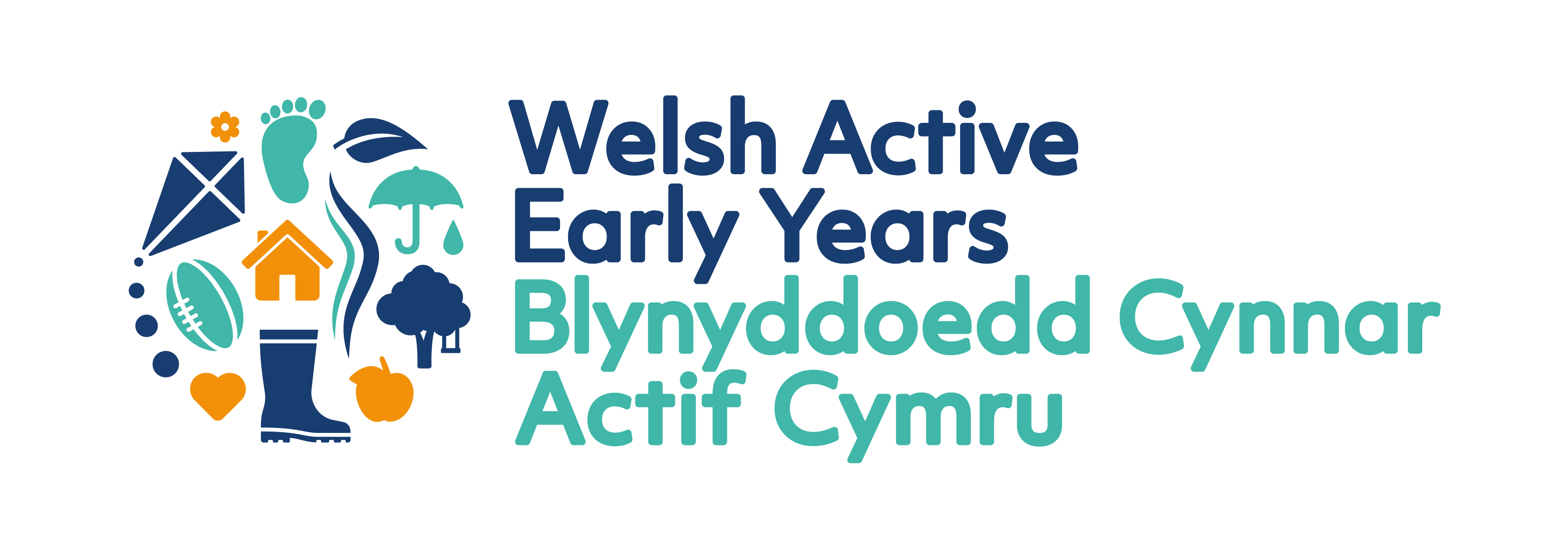 Welsh Active Early Years logo