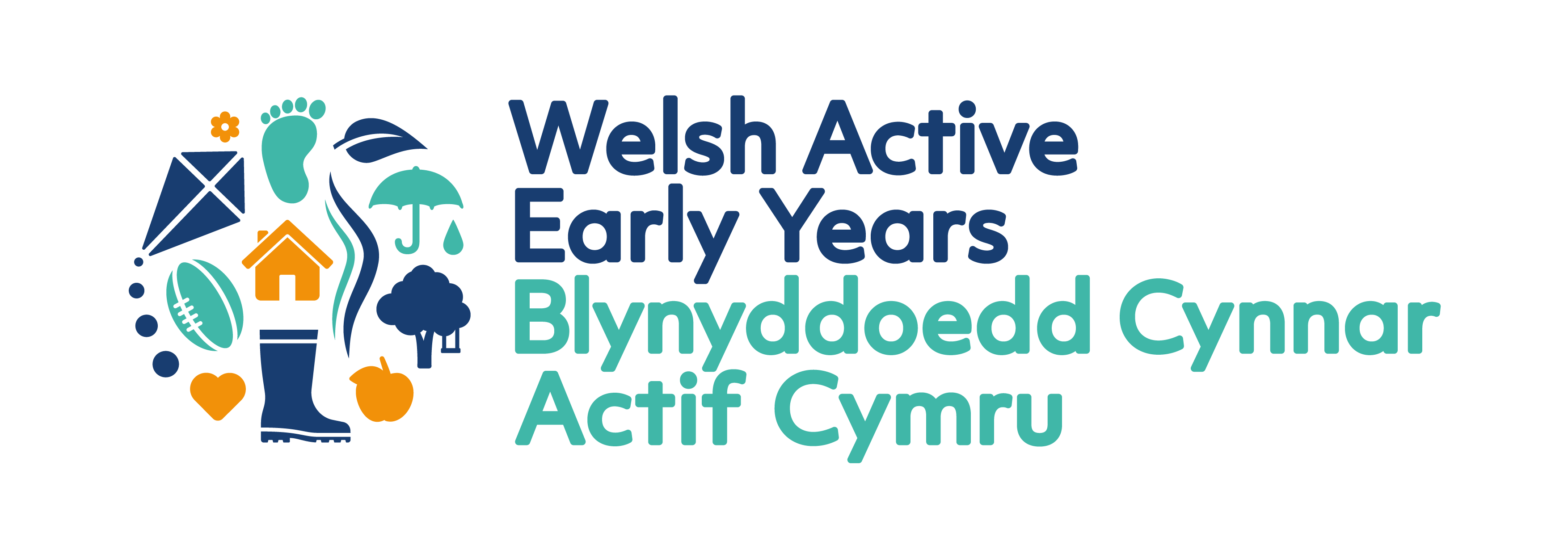 Welsh Active Early Years logo Welsh Active Early Years logo